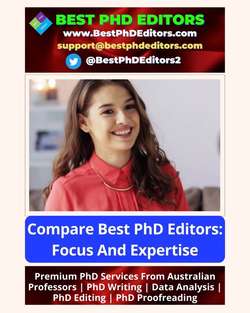 Compare Best PhD Editors