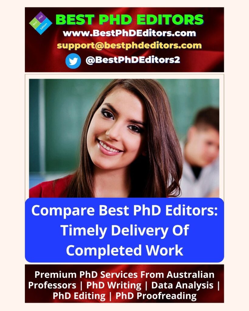 Compare Best PhD Editors