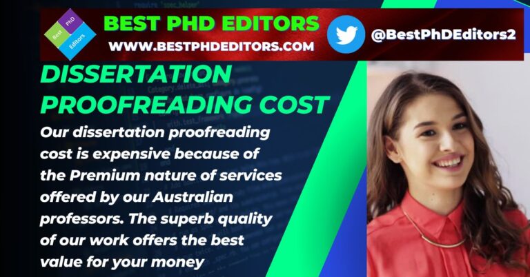 Dissertation Proofreading Cost
