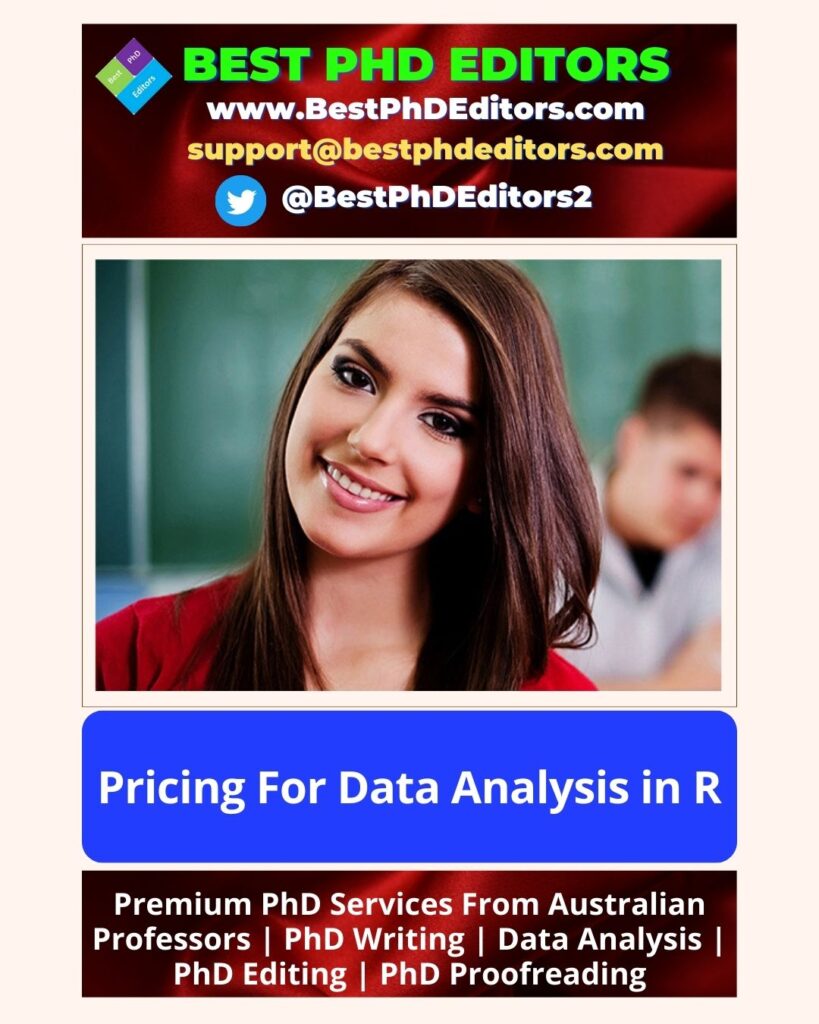 R Data Analysis Services Prices