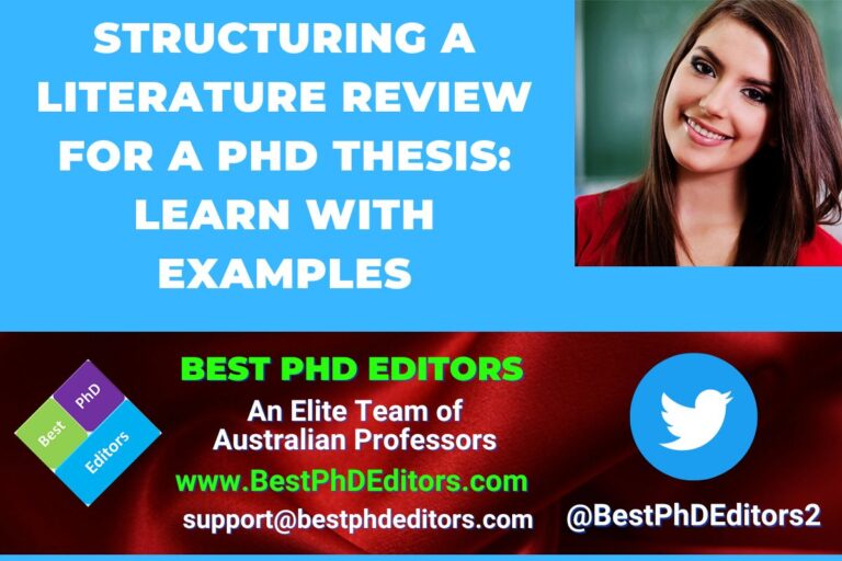 Read more about the article Structuring a Literature Review for a PhD Thesis: Learn with Examples