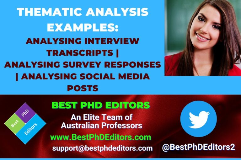 Read more about the article Thematic Analysis Examples: Analysing Interview Transcripts | Analysing Survey Responses | Analysing Social Media Posts
