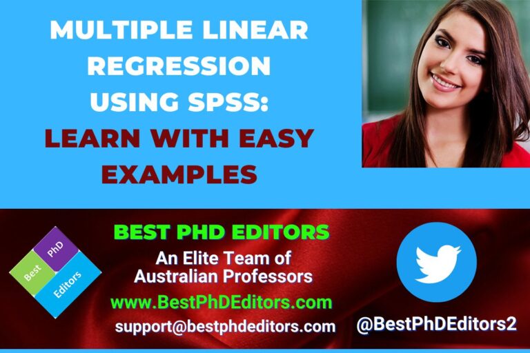 Multiple Linear Regression using SPSS