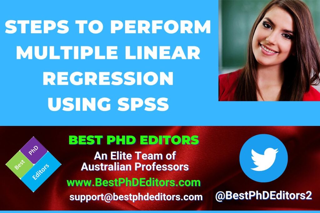 Steps to Perform Multiple Linear Regression using SPSS